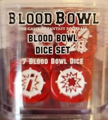 BLOOD BOWL DICE SET - ZZGames.dk