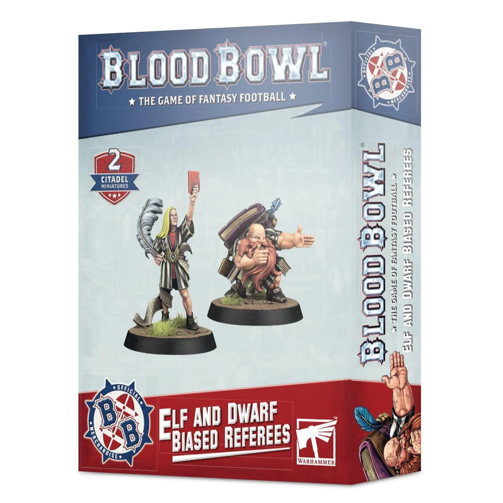 BLOOD BOWL ELF AND DWARF BIASED REFEREES - ZZGames.dk