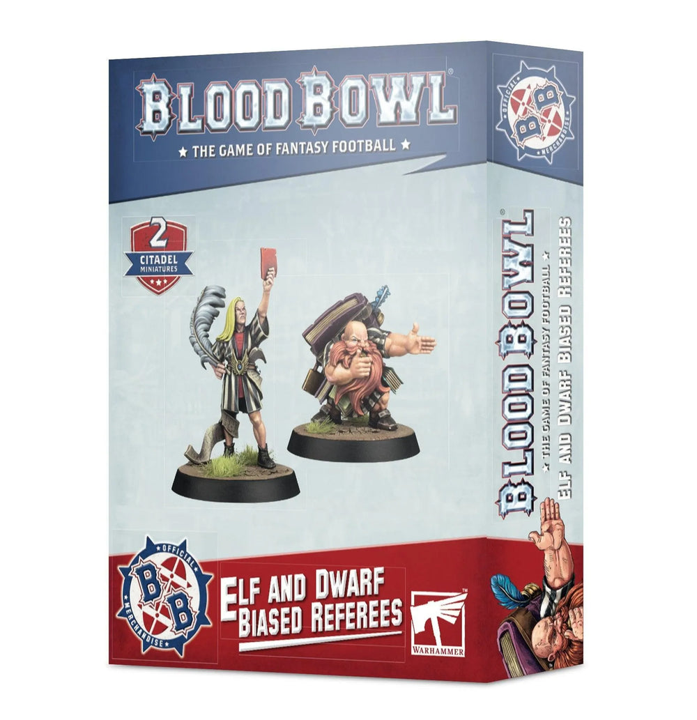 BLOOD BOWL ELF AND DWARF BIASED REFEREES - ZZGames.dk