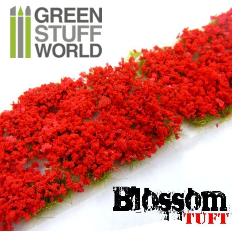 Blossom TUFTs 6mm - RED x40 - ZZGames.dk
