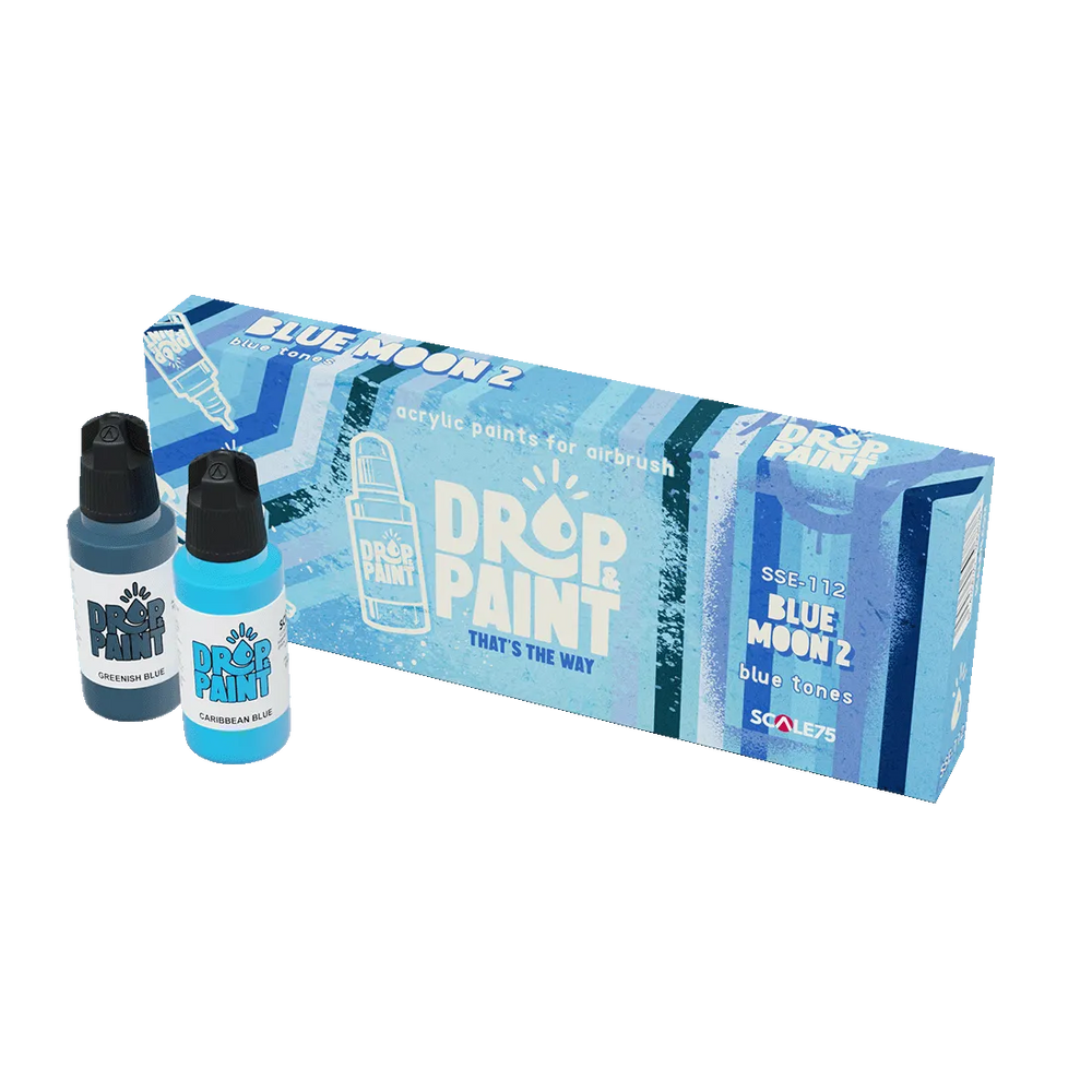Blue Moon 2 (DROP & PAINT) - ZZGames.dk