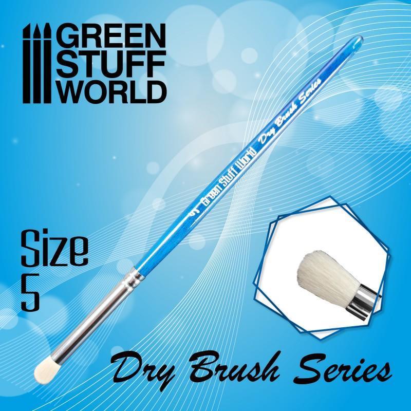 BLUE SERIES Dry Brush - Size 5 - ZZGames.dk