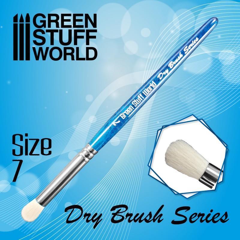 BLUE SERIES Dry Brush - Size 7 - ZZGames.dk