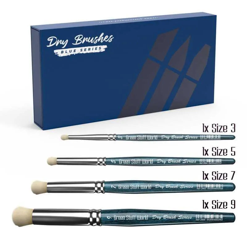 
                  
                    BLUE SERIES Premium Dry Brush Set - ZZGames.dk
                  
                