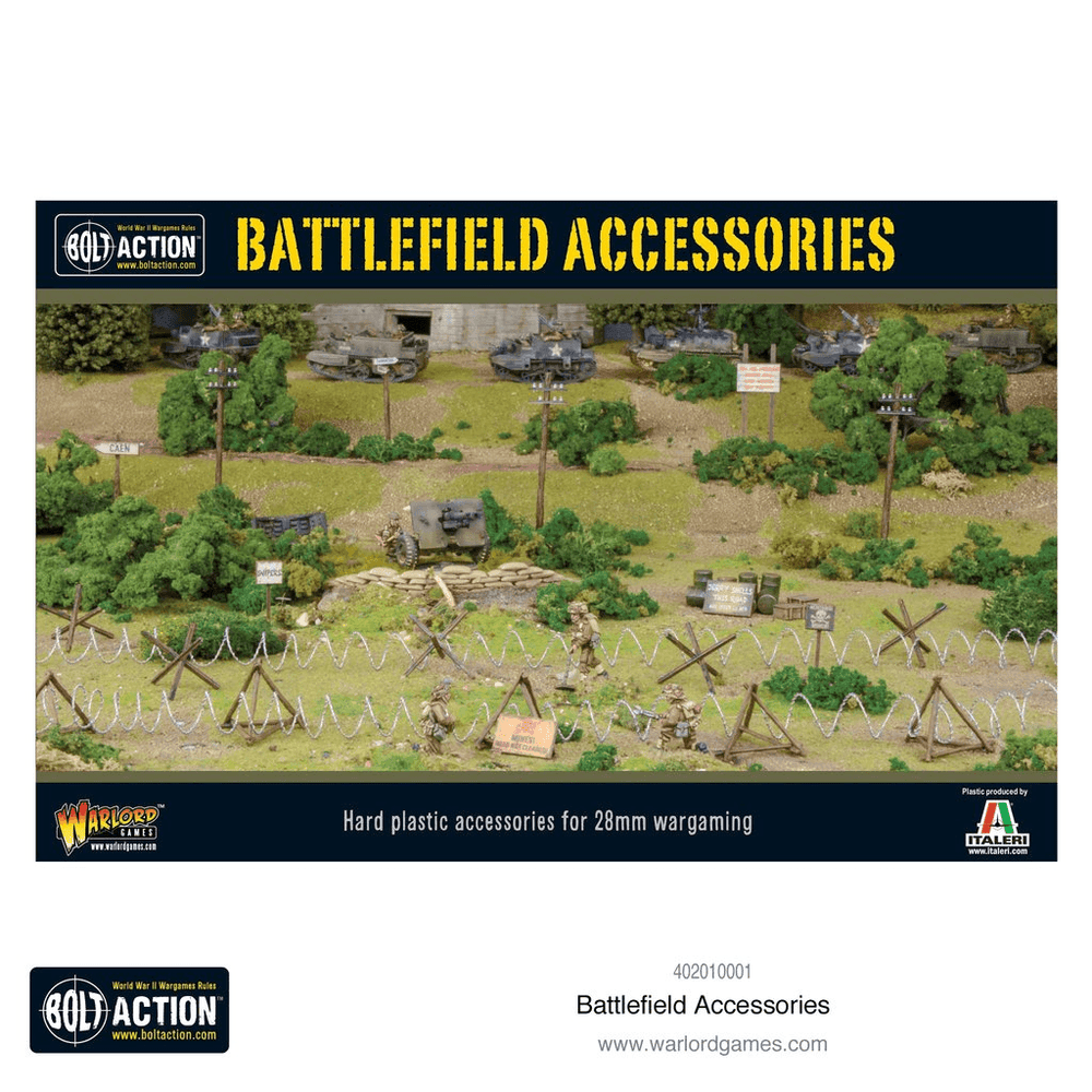 Bolt Action Battlefield Accessories - ZZGames.dk