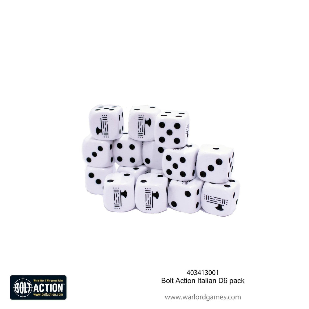 Bolt Action Italian D6 pack - ZZGames.dk
