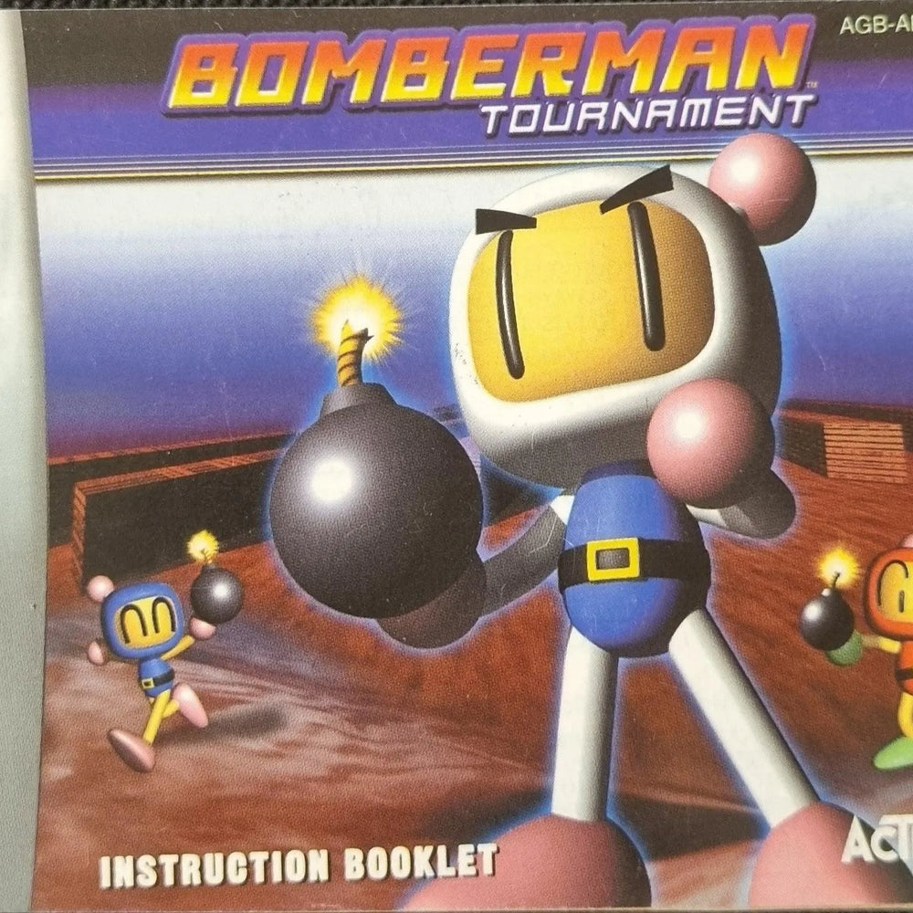 Bomberman manual (UKV) - ZZGames.dk