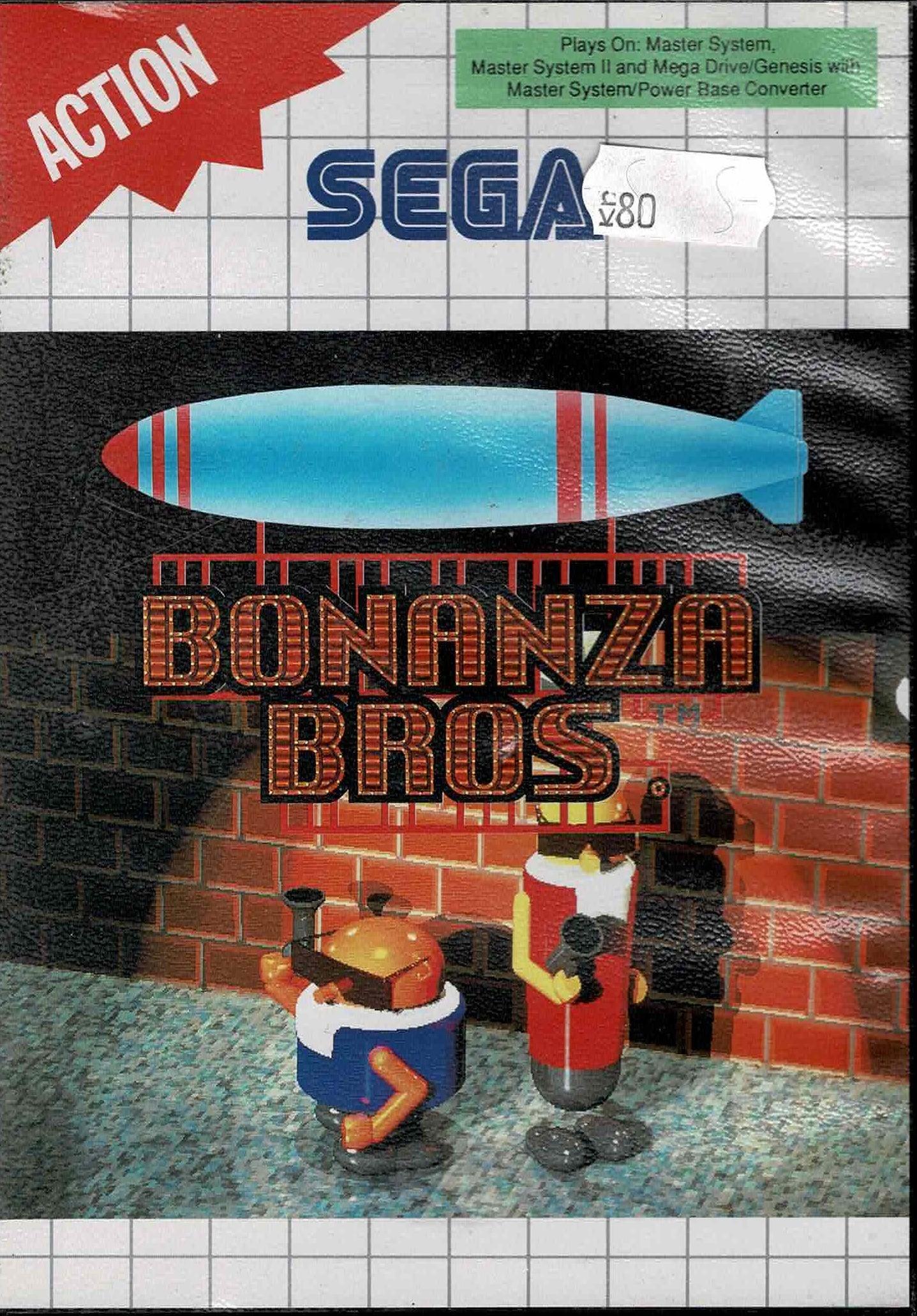 Bonanza Bros (u. manual) - ZZGames.dk