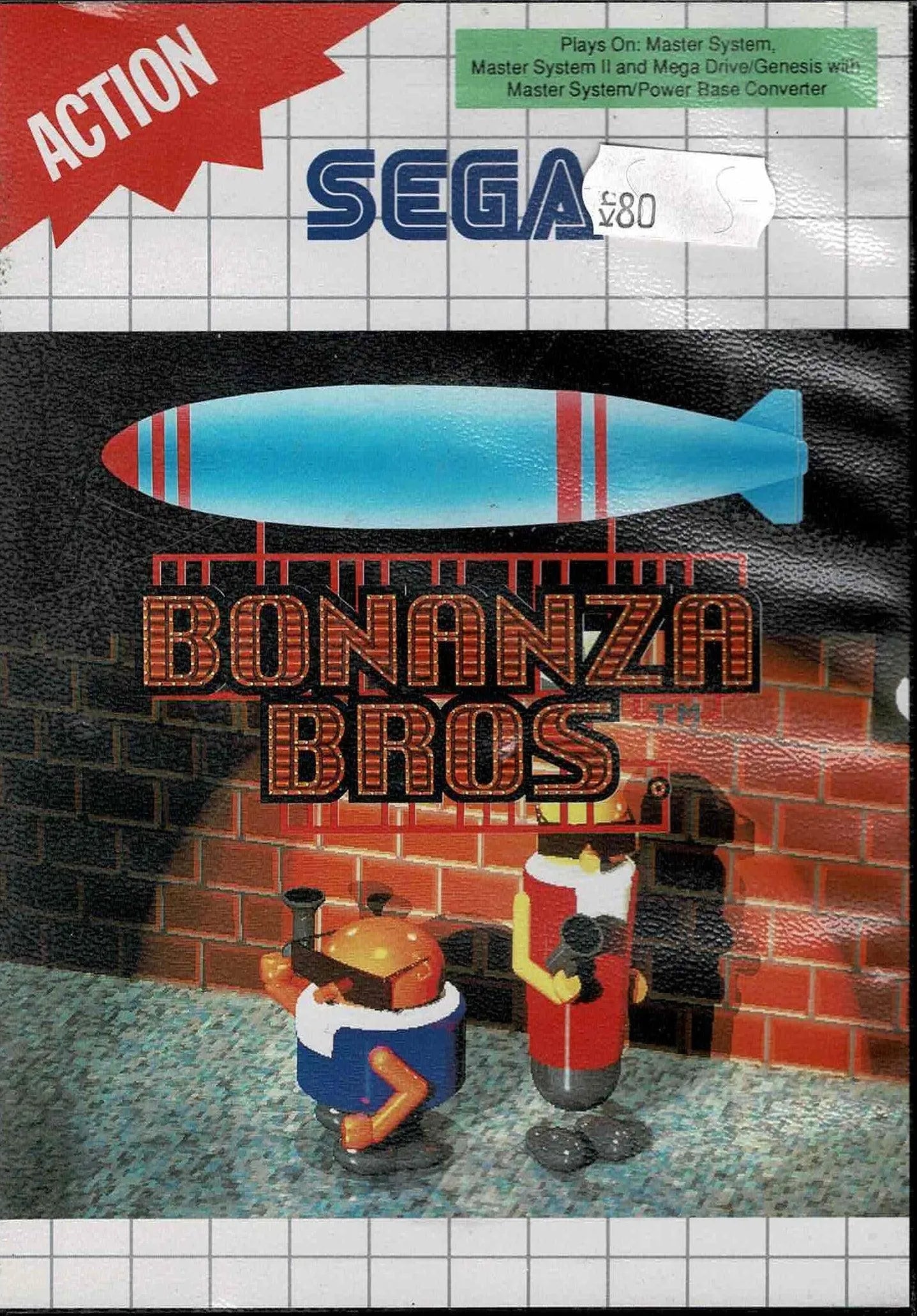 
                  
                    Bonanza Bros (u. manual) - ZZGames.dk
                  
                