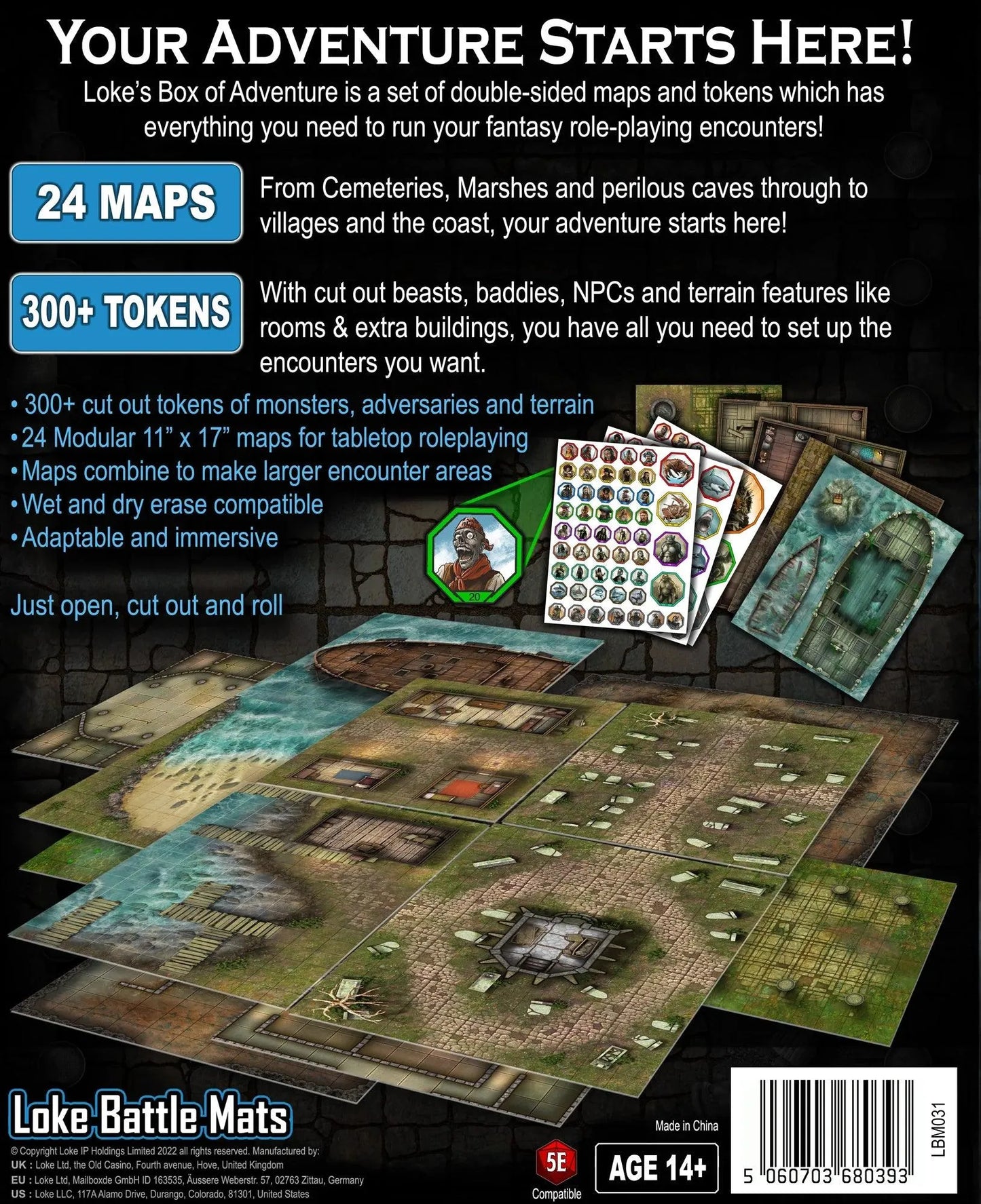 Box of Adventure - Coast of Dread - ZZGames.dk