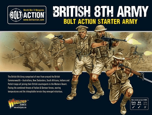 8th Army Starter Army - ZZGames.dk