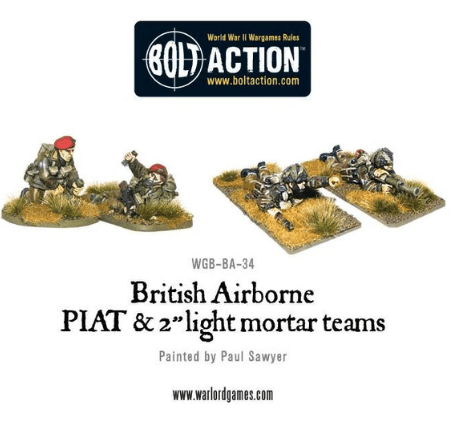 British Airborne PIAT and Light Mortar team - ZZGames.dk