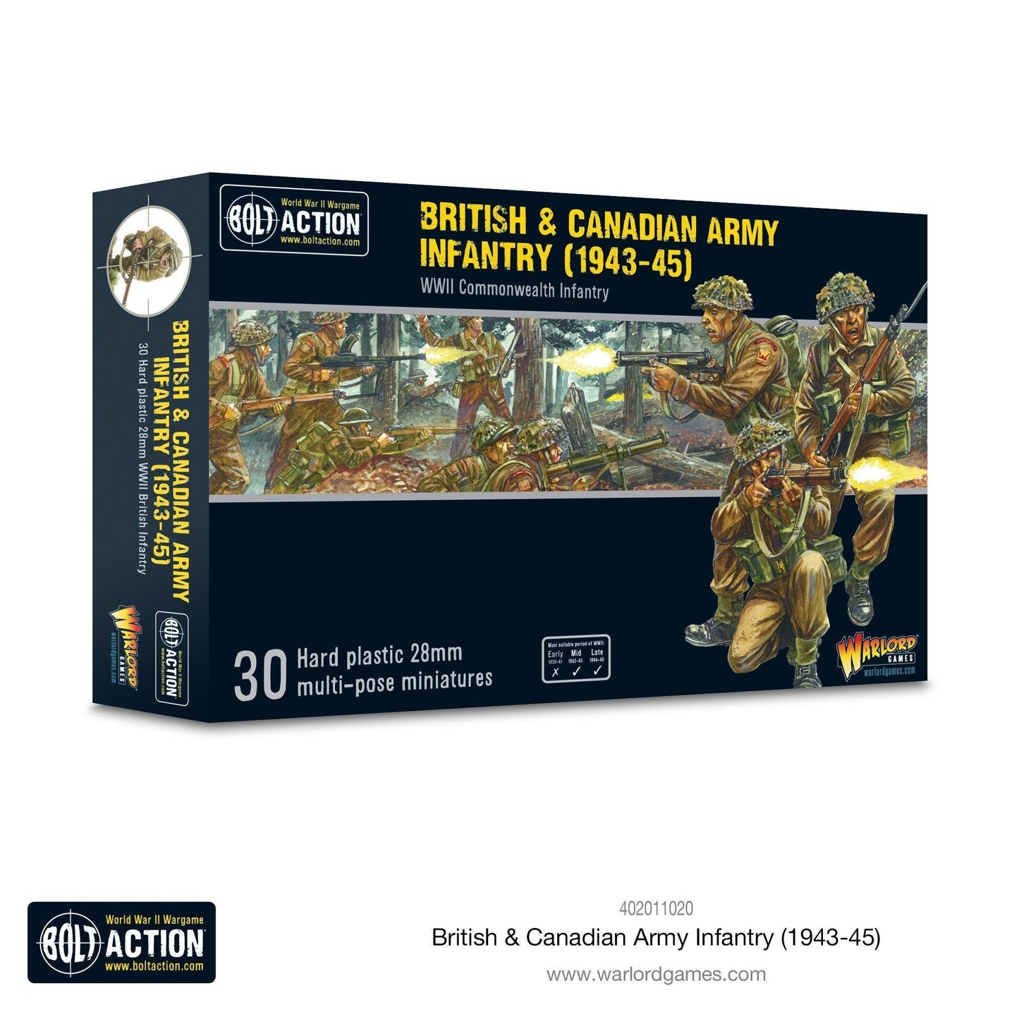 British & Canadian Army infantry (1943-45) - ZZGames.dk