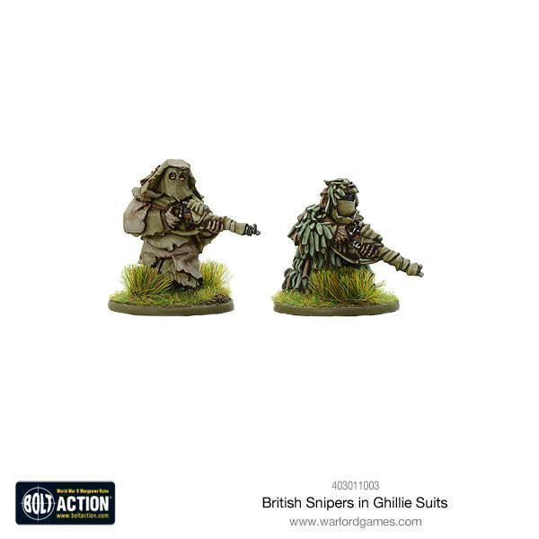 British Snipers in Ghillie suits - ZZGames.dk