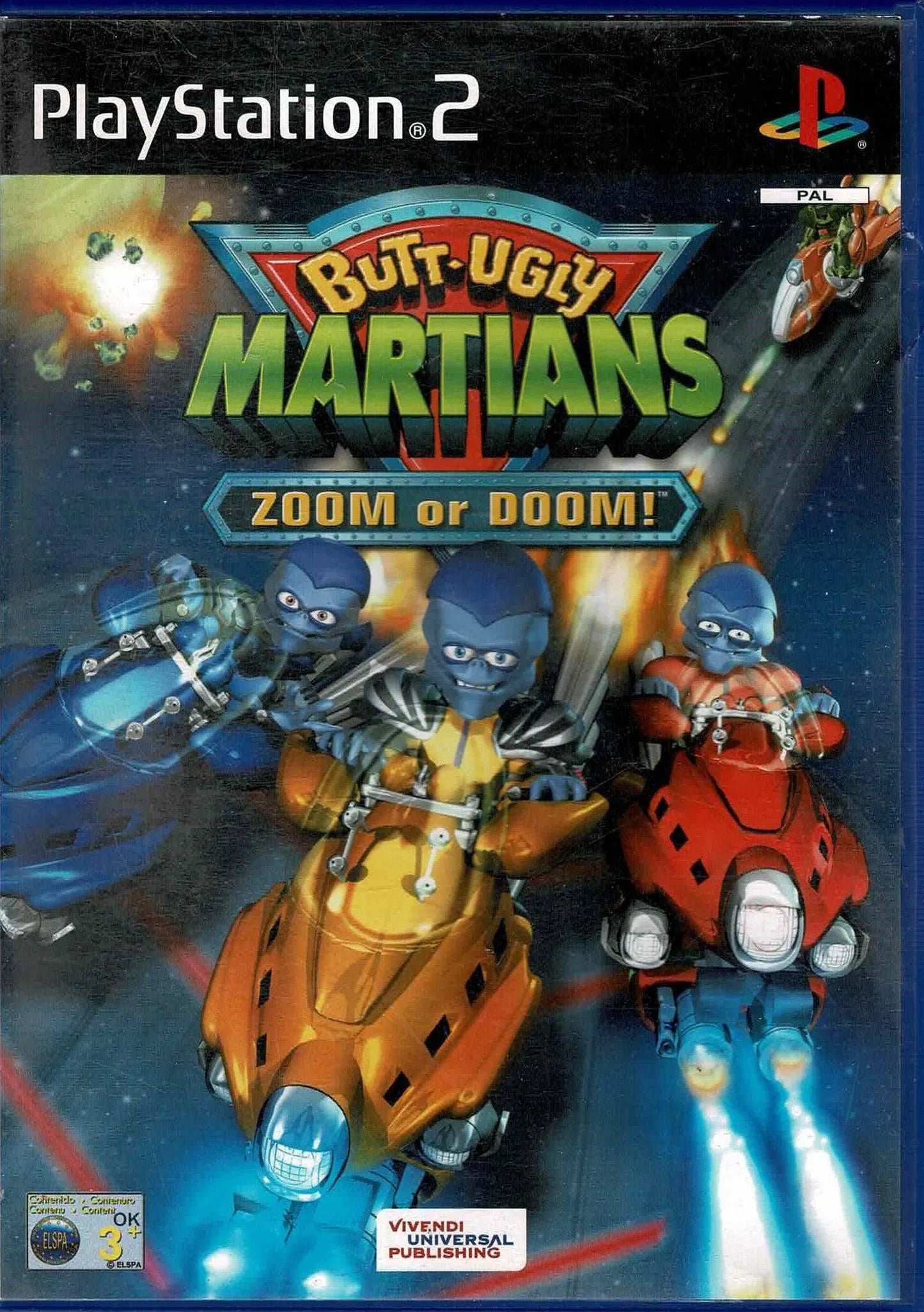 Butt-Ugly Martians Zoom or Doom - ZZGames.dk
