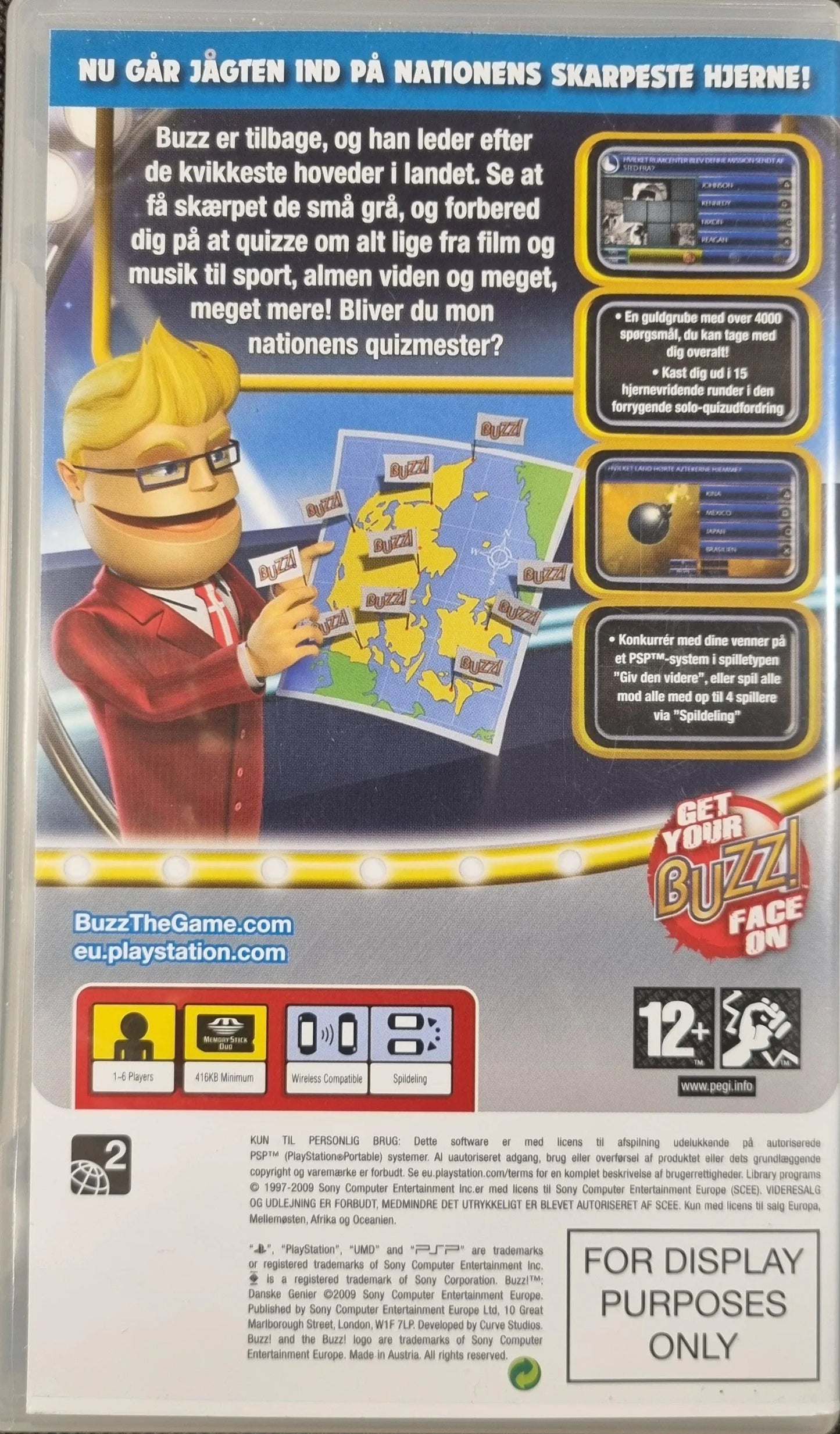 
                  
                    Buzz!: Danske Genier (Display Purpose Only, u. manual) - ZZGames.dk
                  
                