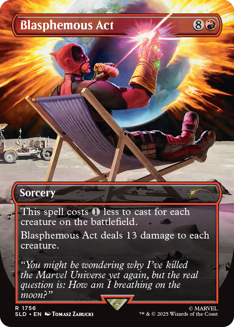 
                  
                    Secret Lair x Marvel's Deadpool (Nonfoil)
                  
                