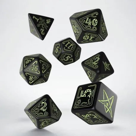 
                  
                    Call of Cthulhu Black & glow-in-the-dark Dice Set (7) - ZZGames.dk
                  
                