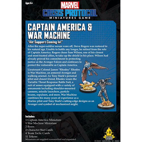 
                  
                    Captain America & War Machine - ZZGames.dk
                  
                