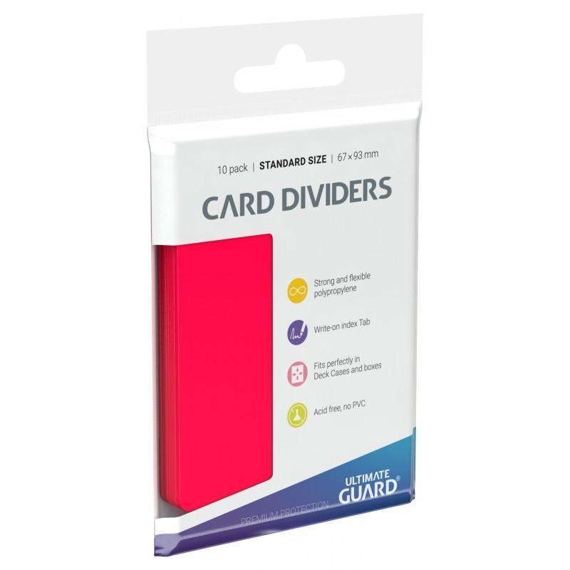 
                  
                    Card Dividers - Red (67x93mm) - ZZGames.dk
                  
                