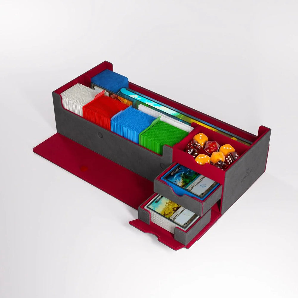 Cards’ Lair PRO 1000+ Convertible Gray/Red - ZZGames.dk