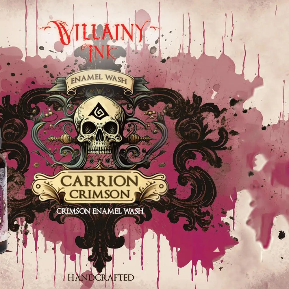 Carrion Crimson - Enamel Wash (30 mL) - ZZGames.dk