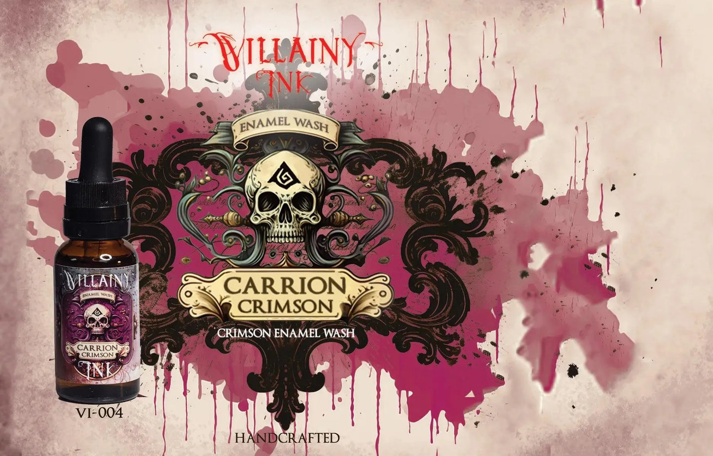 Carrion Crimson - Enamel Wash (30 mL) - ZZGames.dk