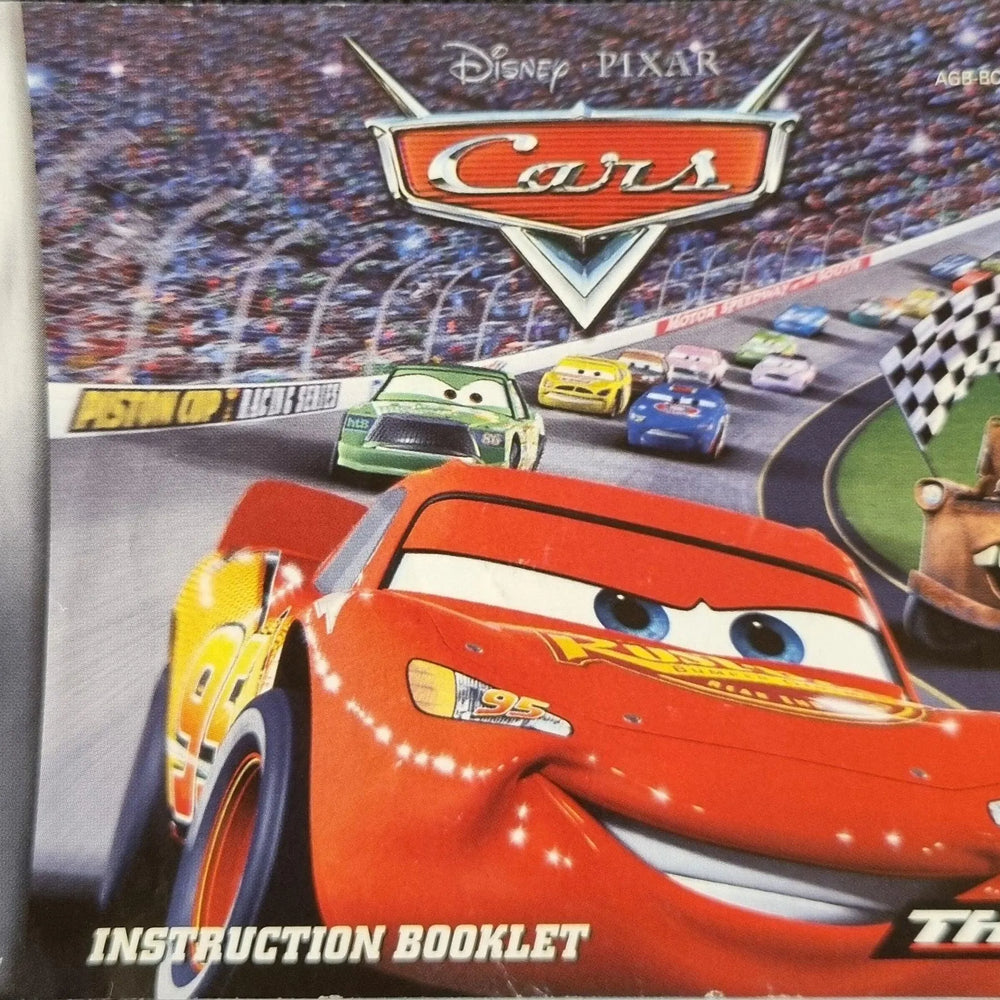 Cars manual (SCN) - ZZGames.dk