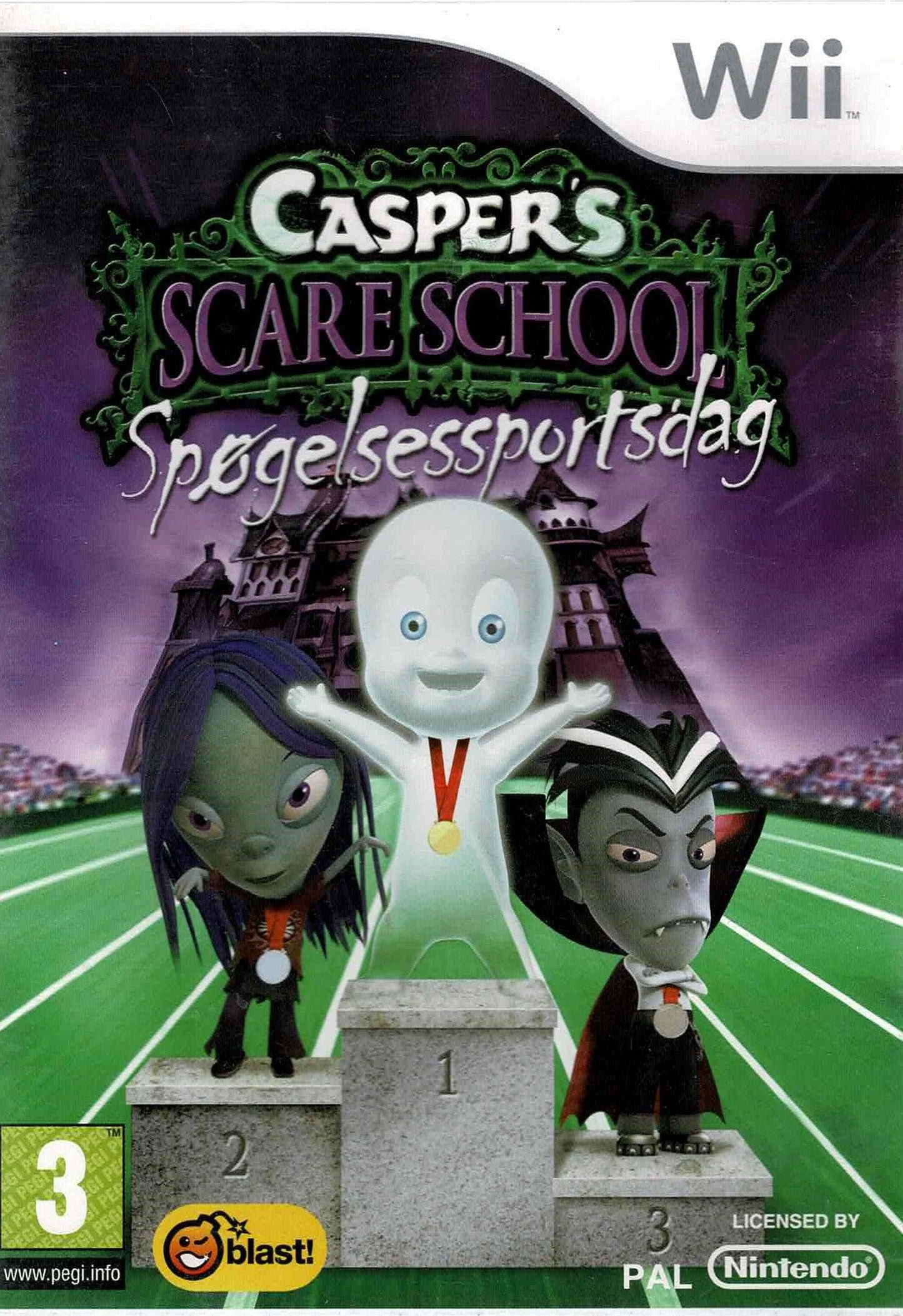 Casper's Scare School Spøgelsessportsdag - ZZGames.dk