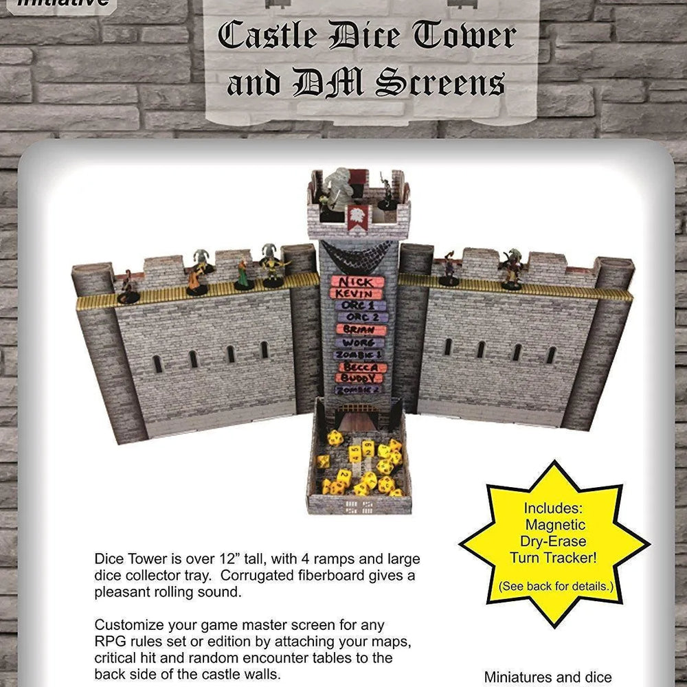 
                  
                    Castle Dice Tower and DM Screens - ZZGames.dk
                  
                