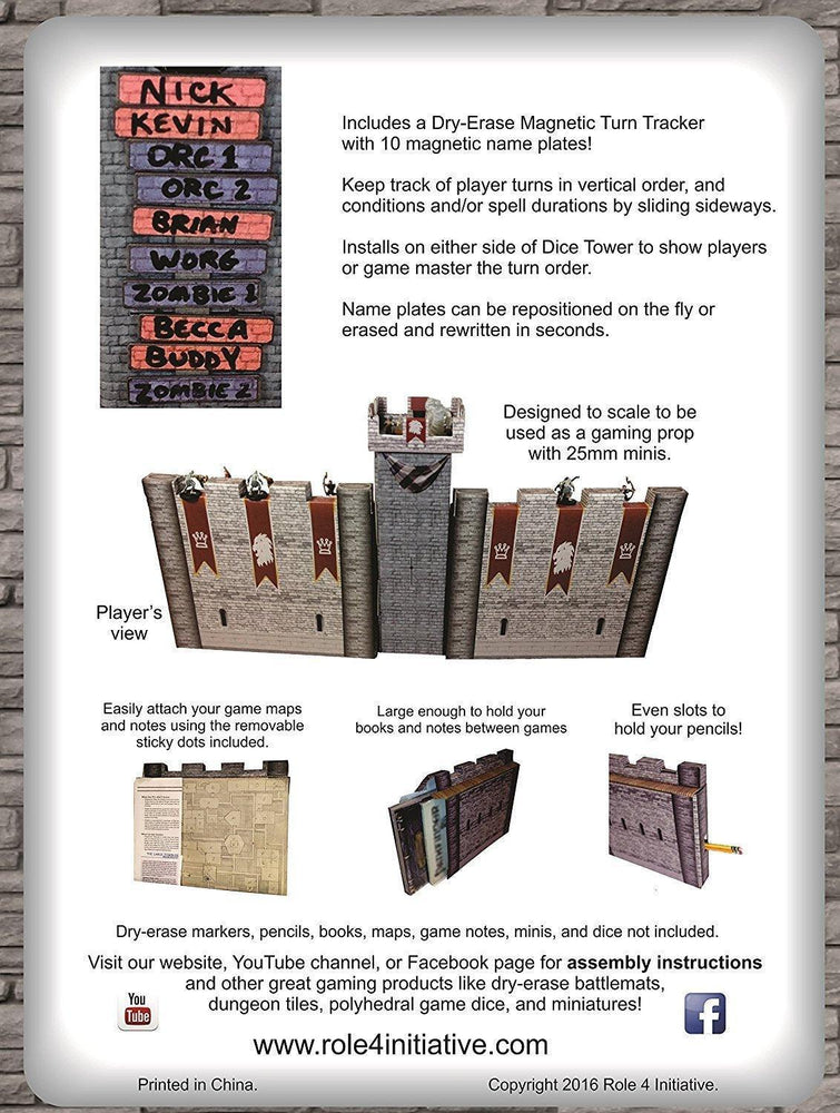 
                  
                    Castle Dice Tower and DM Screens - ZZGames.dk
                  
                