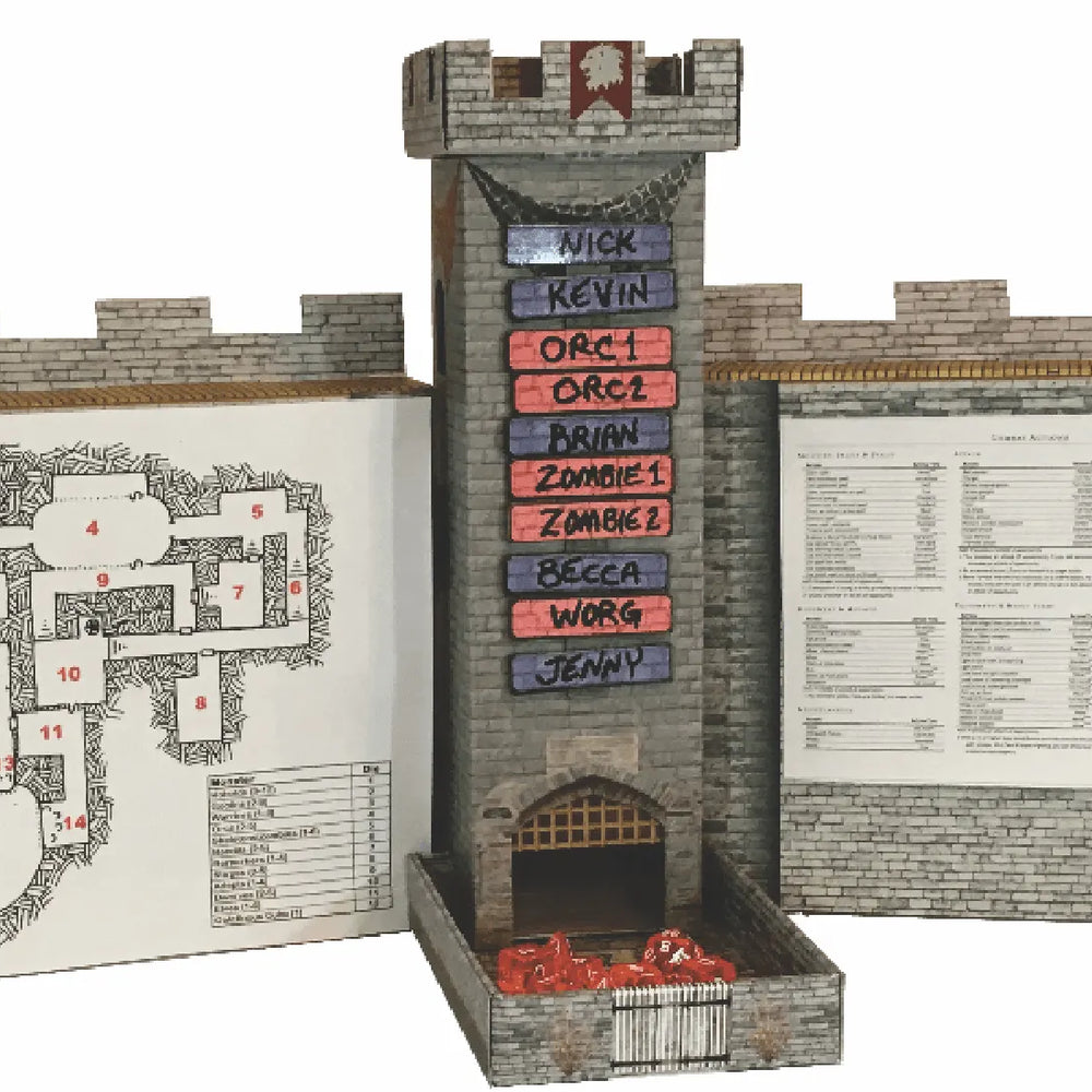 
                  
                    Castle Dice Tower and DM Screens - ZZGames.dk
                  
                
