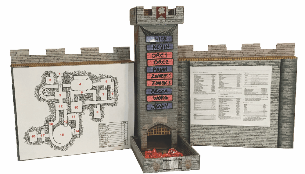 
                  
                    Castle Dice Tower and DM Screens - ZZGames.dk
                  
                