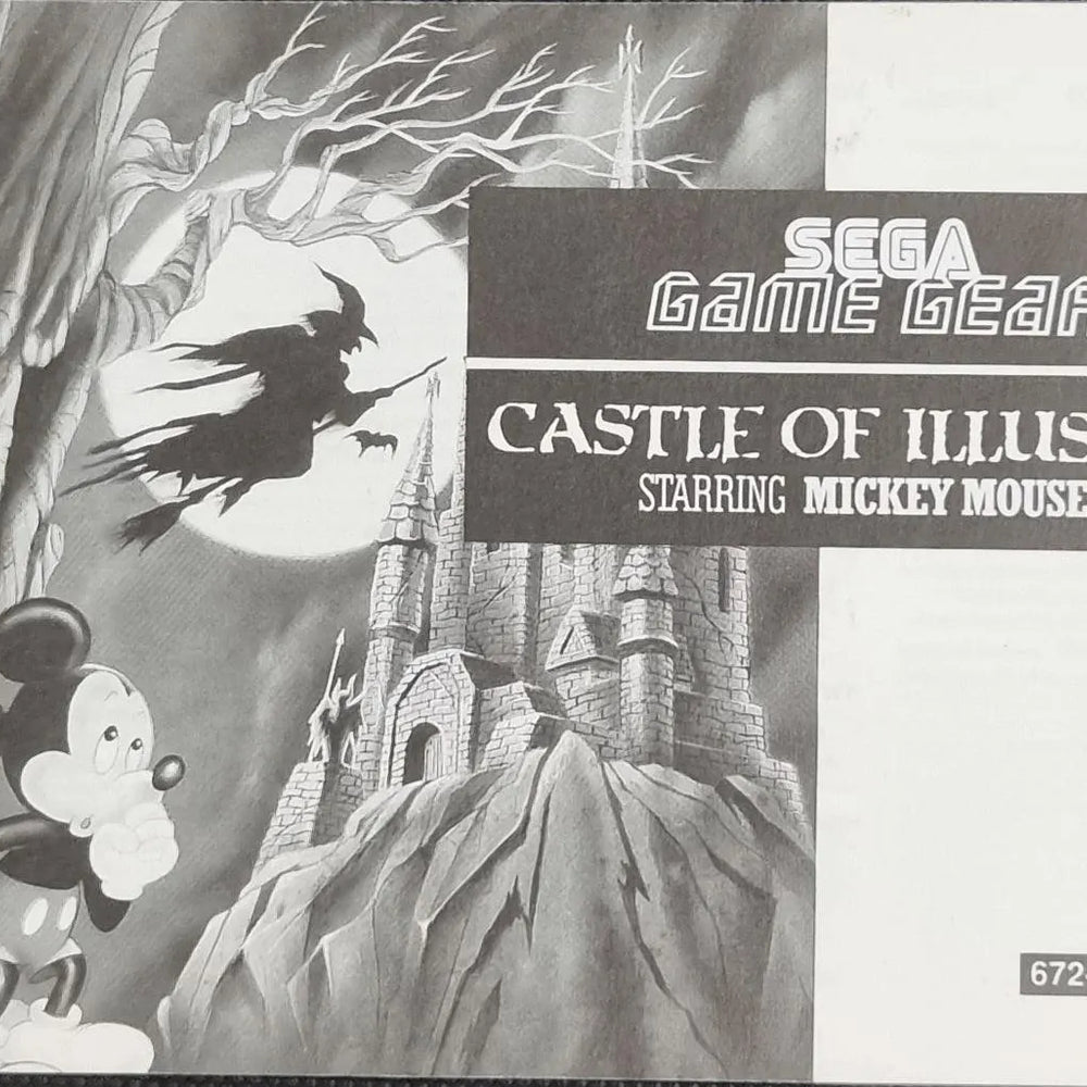 Castle of Illusion manual - ZZGames.dk