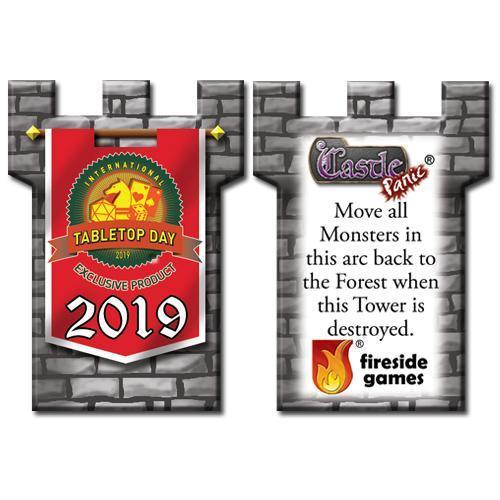 Castle Panic: 2019 International TableTop Day Tower - ZZGames.dk