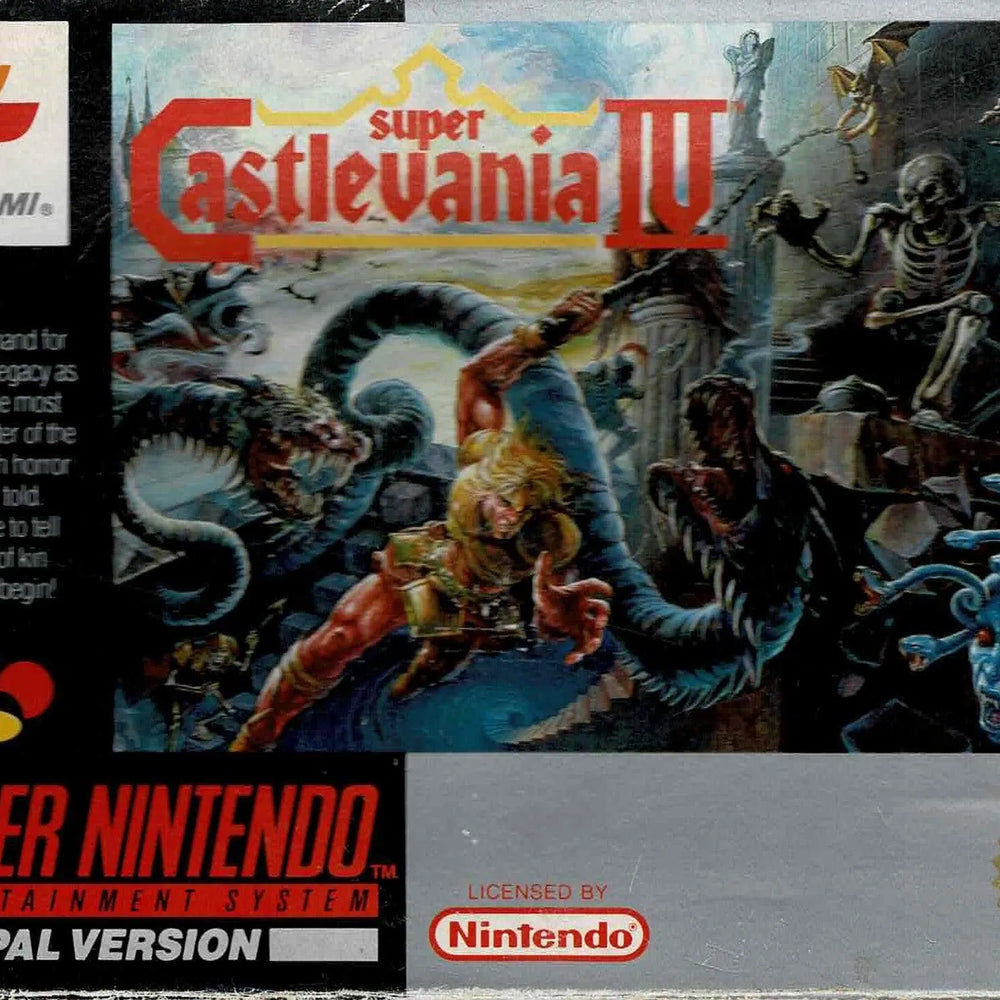 Castlevania 4 i æske (kosmetiske fejl) - ZZGames.dk