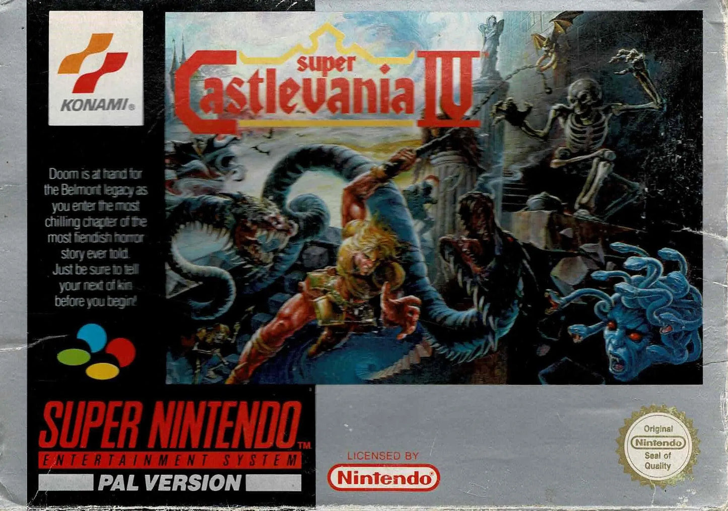 Castlevania 4 i æske (kosmetiske fejl) - ZZGames.dk