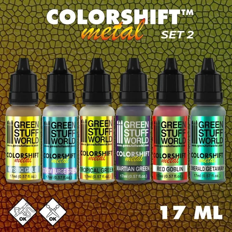 Chameleon Acrylic Paint Set 2 - ZZGames.dk