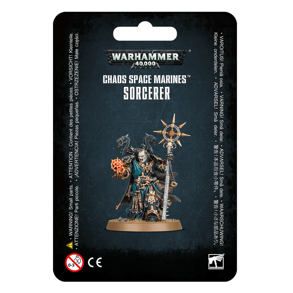 CHAOS SPACE MARINES SORCERER - CHAOS SPACE MARINES SORCERER - ZZGames.dk
