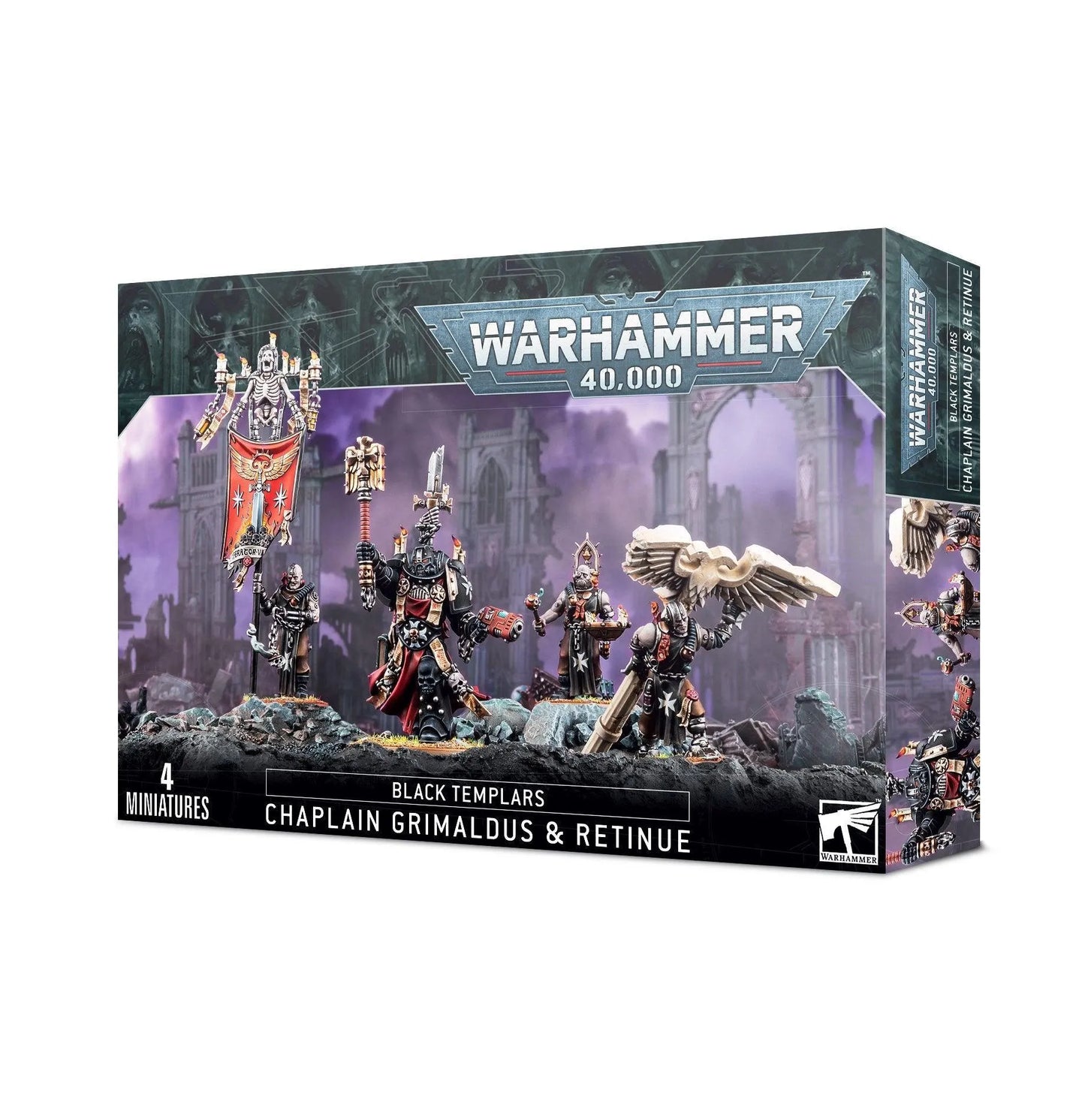 BLACK TEMPLARS: GRIMALDUS & RETINUE - ZZGames.dk