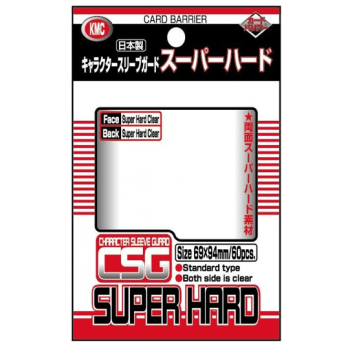 Character Sleeve Guard Super Hard (60 Sleeves) - ZZGames.dk
