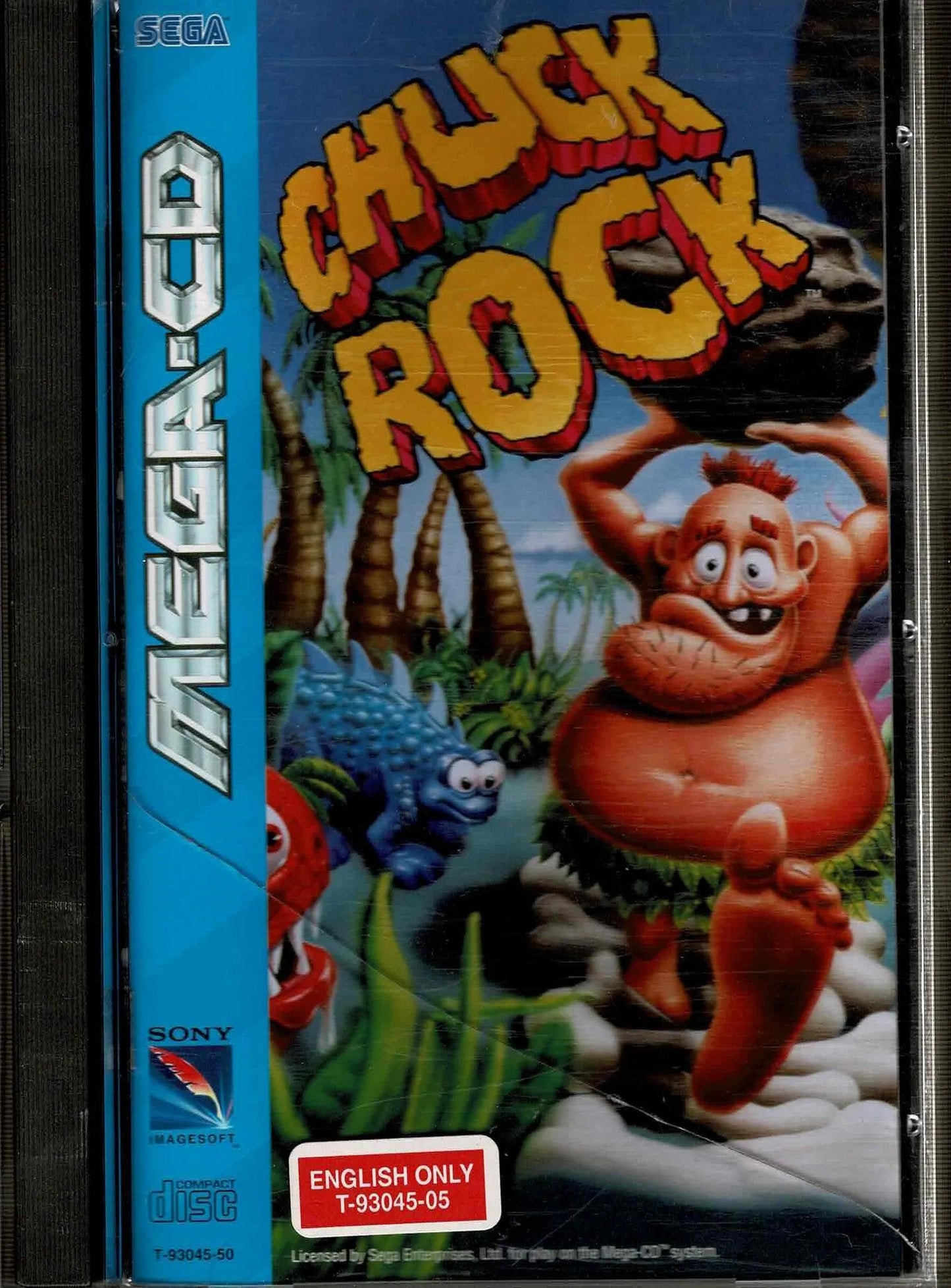 Chuck Rock (Ridset cover) - ZZGames.dk