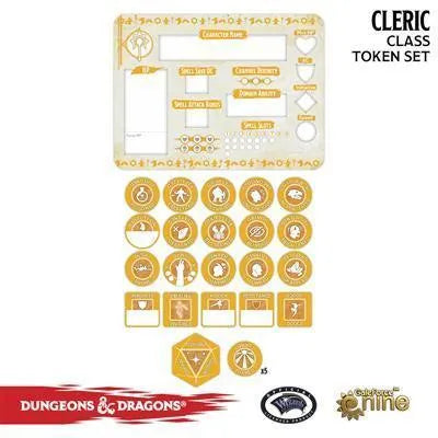 Cleric Token Set - ZZGames.dk