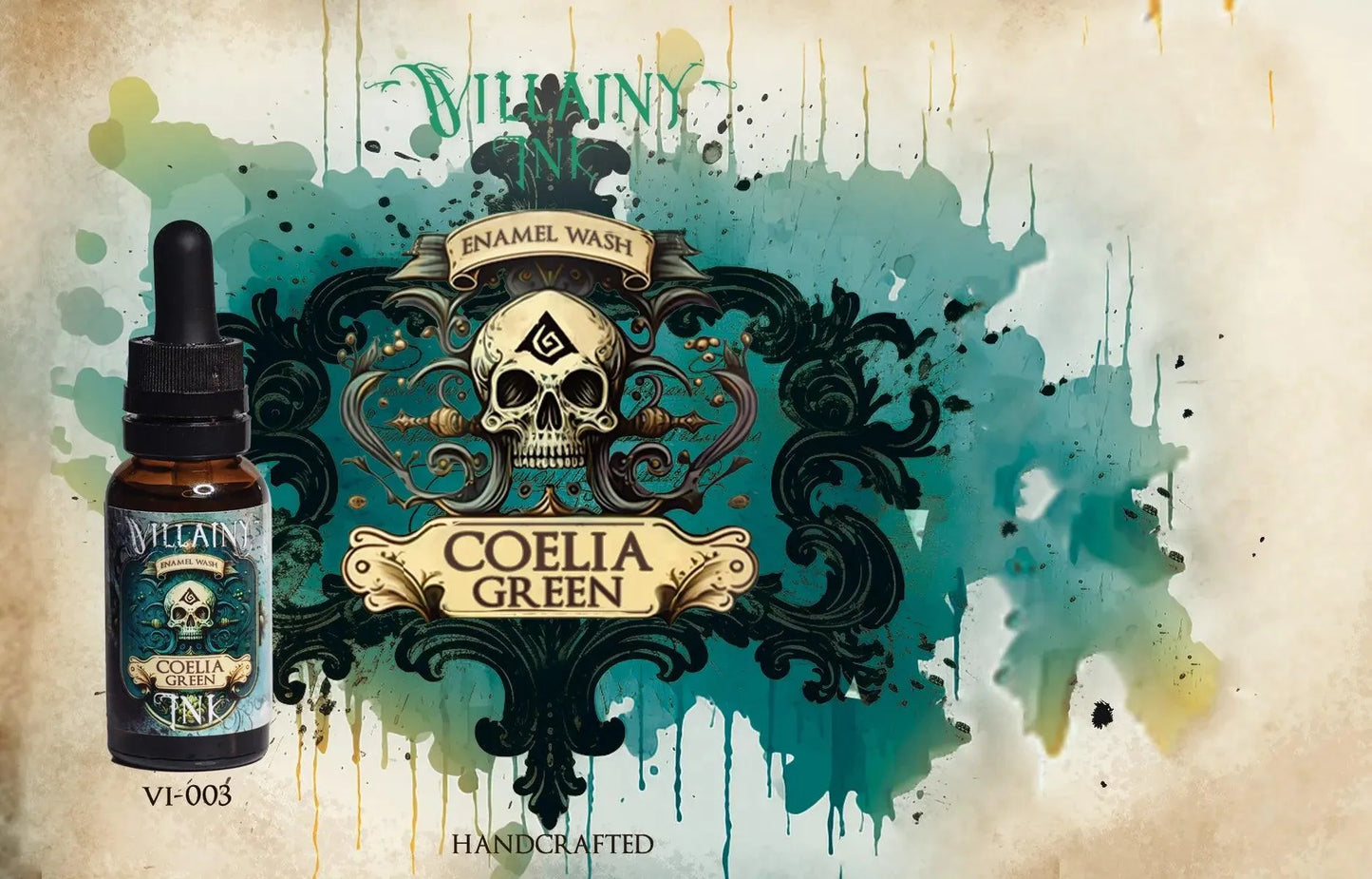 Coelia Green - Enamel Wash (30 mL) - ZZGames.dk