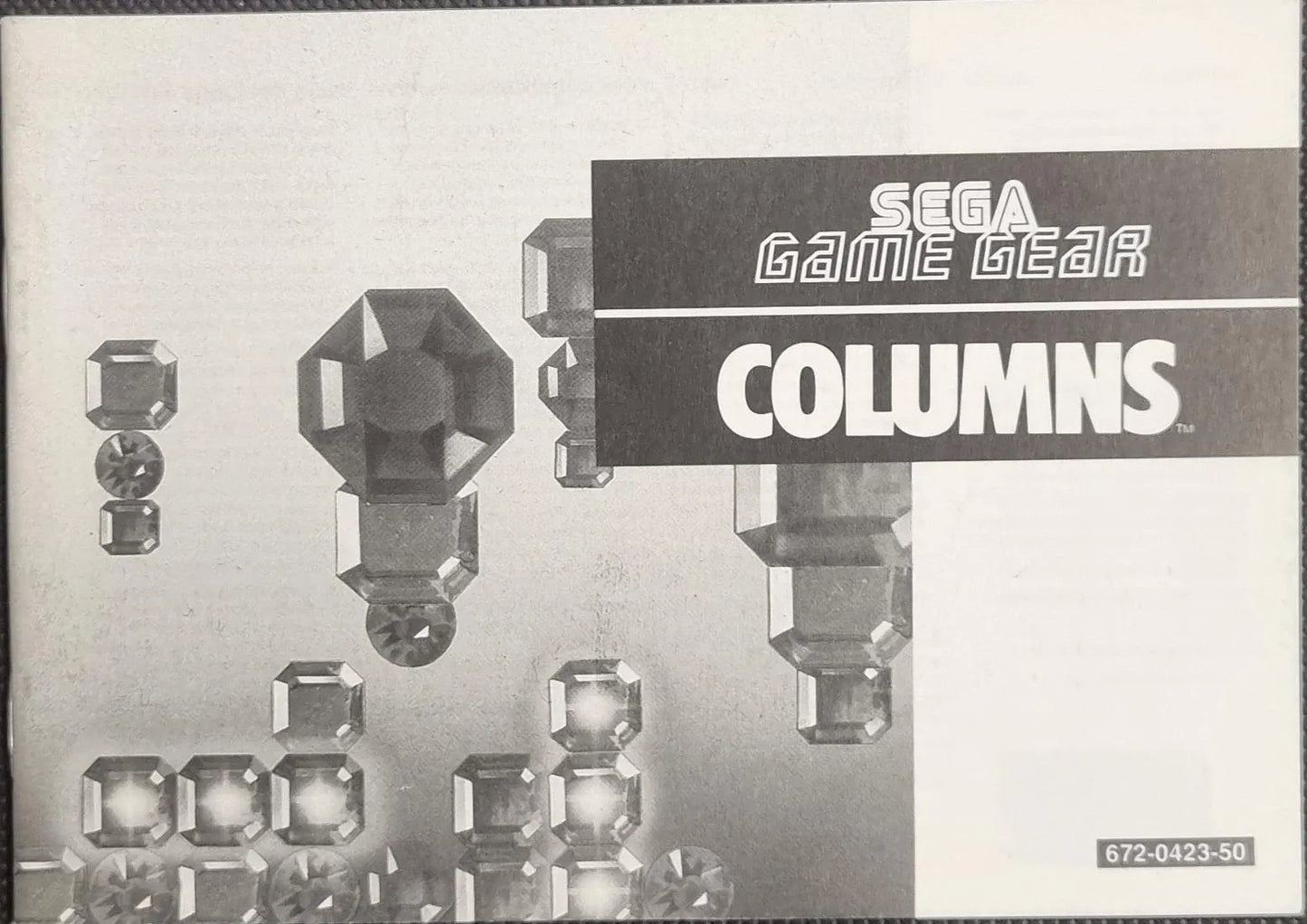 Columns manual - ZZGames.dk