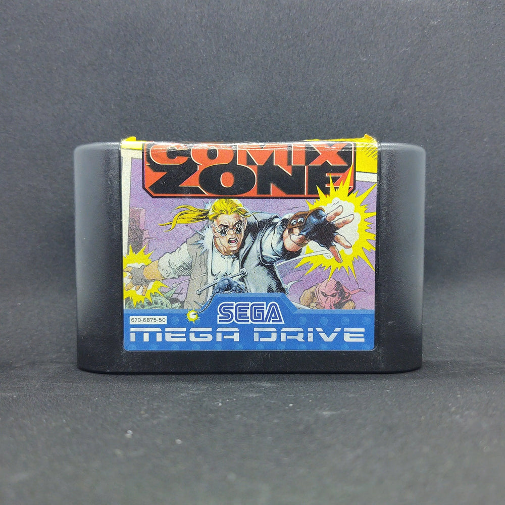 Comix Zone (Løst cart m. kosmetiske fejl) - ZZGames.dk