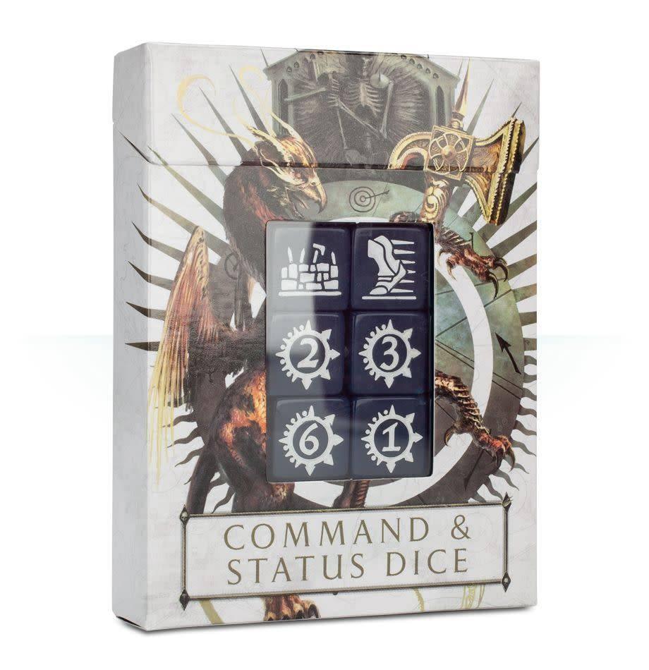 COMMAND AND STATUS DICE - ZZGames.dk