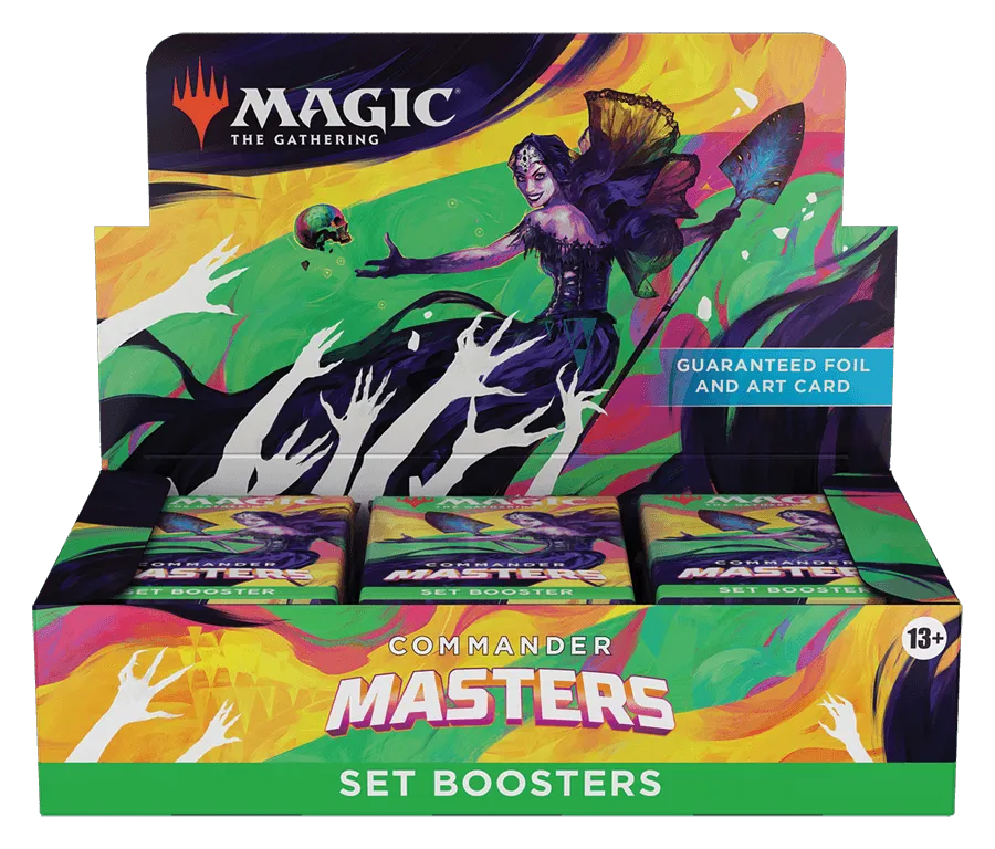 Commander Masters Set Booster Display - ZZGames.dk