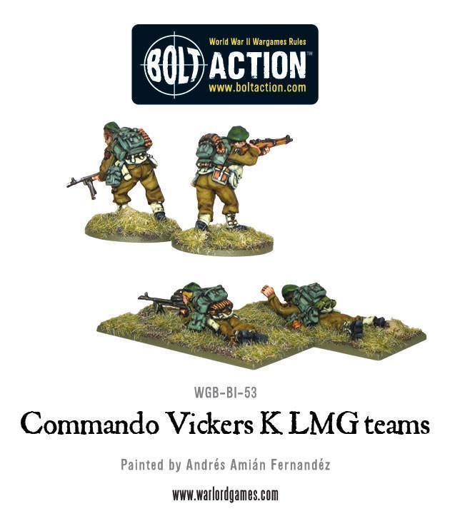 Commando Vickers K LMG Teams - ZZGames.dk