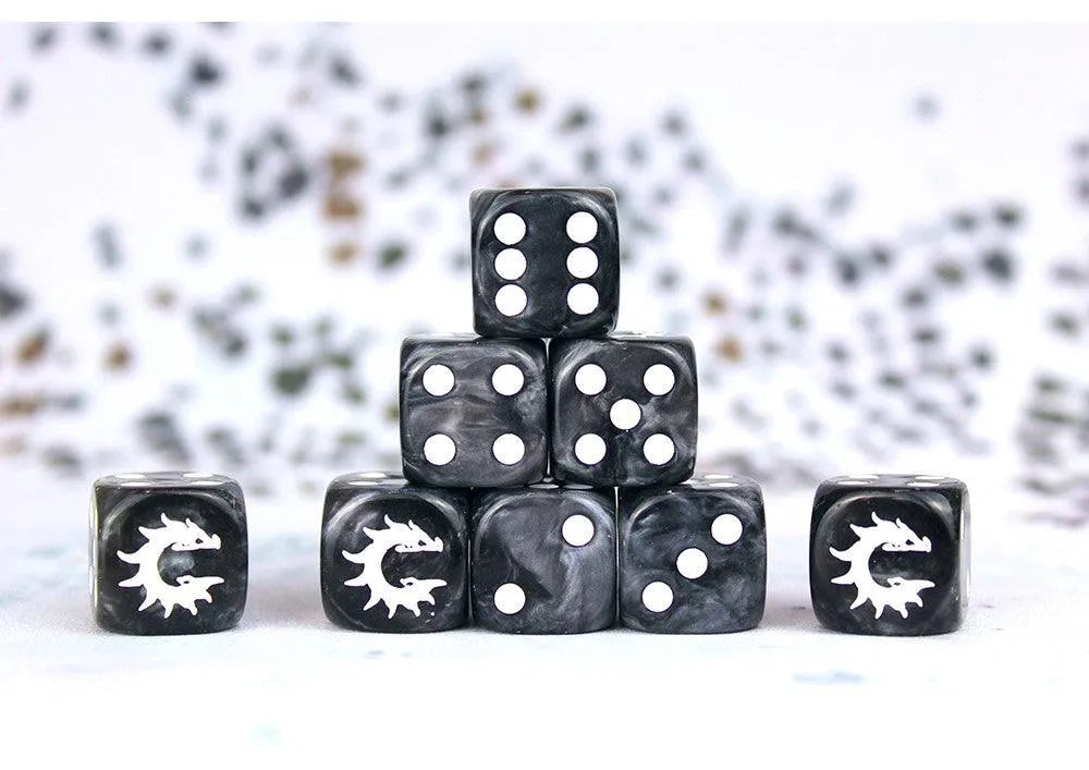 Conquest Logo On Black Dice - ZZGames.dk